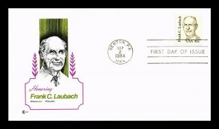 Dr Jim Stamps Us Frank C Laubach First Day Cover Craft Benton Pennsylvania