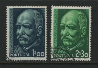 Portugal - 1956 Centenary Of The Birth Of Ferreira Da Silva.  Complete Set.