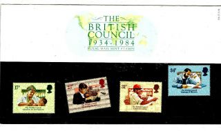 Gb 1984 50th Anniversary Of The British Council Presentation Pack P&p (uk)