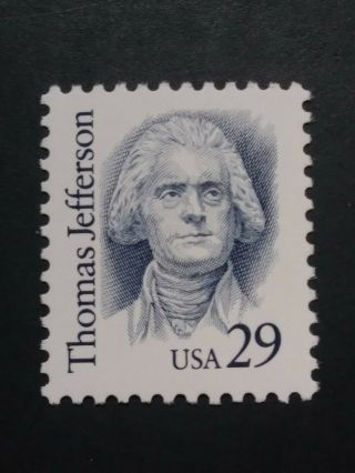 U.  S.  Stamp Sc 2185 Thomas Jefferson,  Declaration Of Independence,