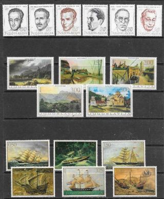 Yugoslavia - 3 X Mh Sets - 1968/69 Issues.