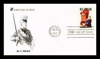 Us Cover W C Fields Performing Arts Fdc Readers Digest Cachet