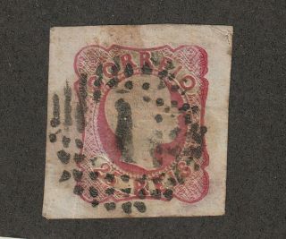 Portugal Stamp 11,  Imperf,  Mid 1800 