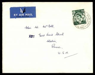 Mayfairstamps Great Britain 1966 To Media Pennsylvania Air Mail Cover Wwb63119