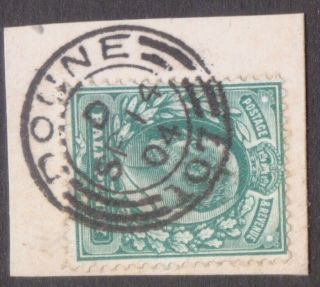 Gb Scotland Edward 7th Postmark / Cancel " Doune 107 " 1904