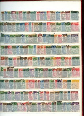 Sweden Stockpage Full Of Stamps W408