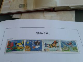 Gibraltar 2000 Sg 903 - 906 Stampin The Future Mnh