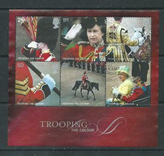 Gb - 2005 - Trooping The Colour - Mini Sheet - Very Fine