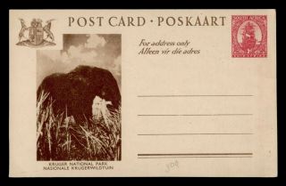 Dr Who South Africa Kruger National Park Postal Card Stationery C136867