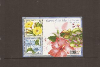 Pitcairn Islands 2000 The Stamp Show 2000 M/sheet Mnh Stamps