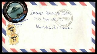 Mayfairstamps 1981 Tonga Vavau Banana Die Cut Stamps Airmail Cover Wwb89457