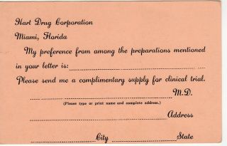 US Post Card 1923 Benjamin Franklin 1c S 581 for Medical Advertising 2