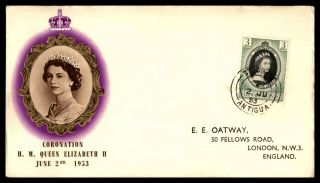 Mayfairstamps 1953 Leeward Islands Coronation St John 