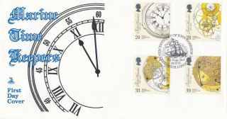 (12310) Gb Mercury Fdc Marine Timekeepers Greenwich 16 February 1993