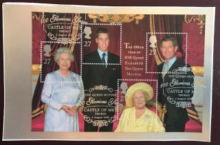 2000 Queen Elizabeth’s The Queen Mothers 100th Birthday Mini Shee Ms2161