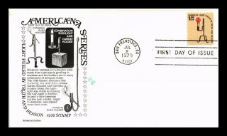 Dr Jim Stamps Us Candle High Value Americana First Day Cover Aristocrat