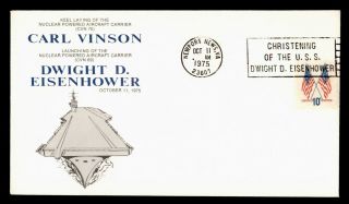 Dr Who 1975 Uss Carl Vinson Uss Dwight D.  Eisenhower Navy Ships Launch C120342