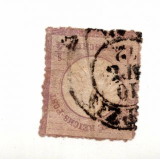 Germany Sc 1 Cv$100 Deutsche Reich Stamp Id 838