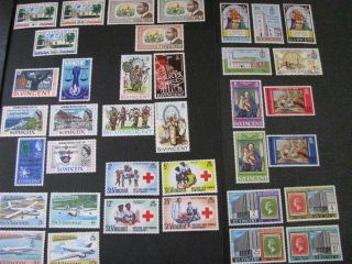 St.  Vincent Stamp 10 Sets Never Hinged Lot A
