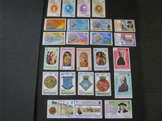 Virgin Islands Stamp 6 Sets Never Hinged Lot B