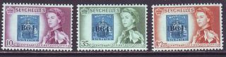 Seychelles 1961 Sc 125 - 148 Mnh Set Post Office Centenary