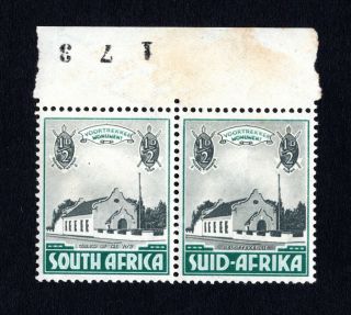 South Africa 1936 Pair Mi 67 - 68 Mnh Cv=14 Euro