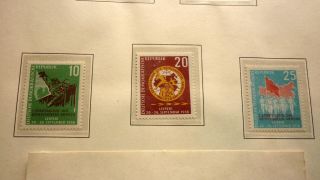 Ddr East Germany Stamps,  Mnh,  1958 The Red Army Set Of 3