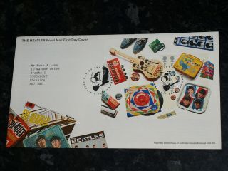 Gb 2007 The Beatles Ms On First Day Cover Fine Liverpool Cancelation