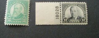 1925 - 26 Regular Issues,  Set Of 2 Stamps S 622 - 623 Pair 2v Mnh Og