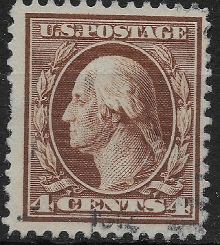 Scott 334 U S Stamp Washington 4 Cent