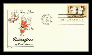 Dr Jim Stamps Us Butterflies Of North America Orange Tip Fdc Elite Cover