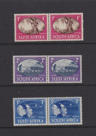 South Africa 1945 Mnh Victory Pairs Sg108 - 110