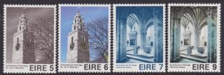 Ireland,  Scott 376 - 379,  Mnh,  1975 European Architecture Year - Complete