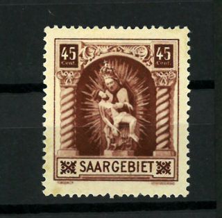 Germany Saargebiet 1925,  Mi 102 Mh