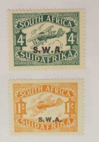 South West Africa 1930 Air Set Unsed