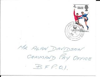 1966 England Winners With Relevant Field Post Office Fdc