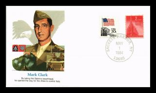 Us Cover Mark Clark Greatest Military Heroes Of America Commemorative