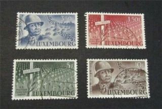 Nystamps Luxembourg Stamp 242 - 245 $46
