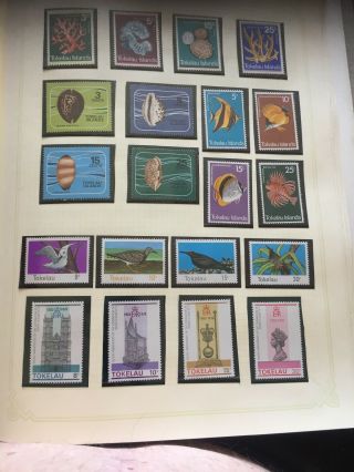 Tokelau Islands Page Of 20 Unmounted Stamps In Sets.