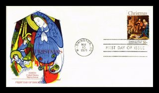 Dr Jim Stamps Us Giorgione Christmas Nativity First Day Cover Scott 1444