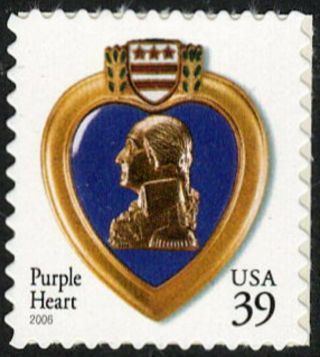 Usa Sc.  4032 39c Purple Heart 2006 Mnh