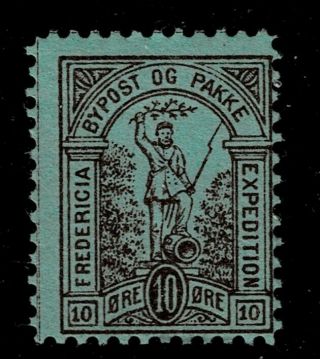 Denmark Local Stamp 19 Fredericia 10 øre Mh