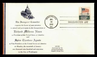 Dr Who 1969 Washington Dc President Richard Nixon Inauguration Day C132381