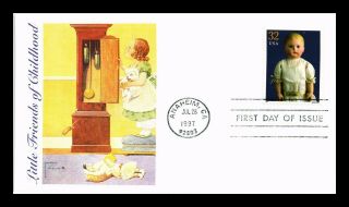 Dr Jim Stamps Us Martha Chase Dolls Little Friends Of Childhood Fdc Cover