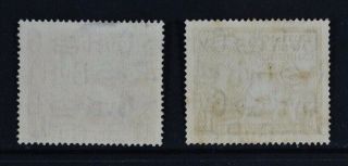 KGV,  1924,  British Empire Exhibition,  set of 2 stamps,  Cat £26. 2