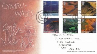 Gb 2004 Wales Fdc Llanfair Cds With Encl Vgc