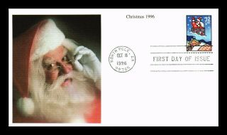 Dr Jim Stamps Us Santa Claus Christmas First Day Cover Mystic North Pole