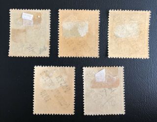 Czechoslovakia 1919,  Stamp Overprint,  MH,  Brown Gum,  Tschechoslowakei 2