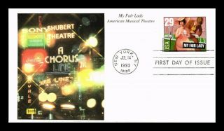 Dr Jim Stamps Us My Fair Lady American Musical Theatre First Day Mystic Cover