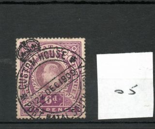 Cape Of Good Hope - (05) Fiscal - Edward V11 - Stamp Act 1864 - Six Pence